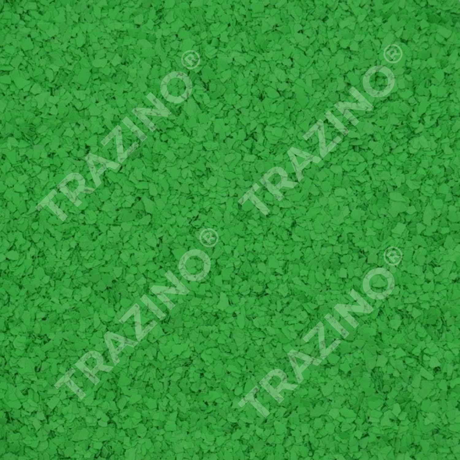 Trazino® Farbchips in Grasgrün zum Einstreuen für Beschichtungen Trazino® Farbchips in Grasgrün zum Einstreuen für Beschichtungen